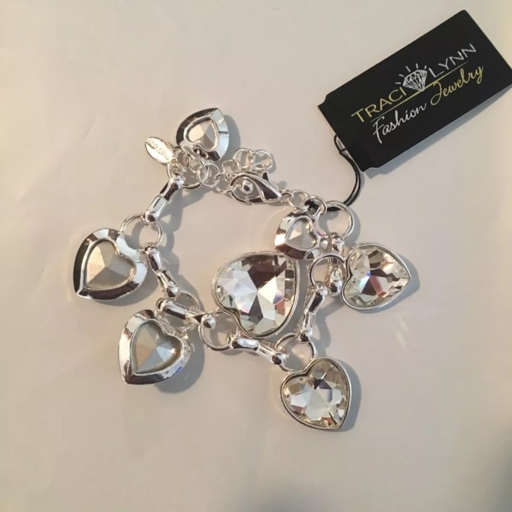 Traci Lynn Bracelet Honey Bunch Silver Bracelet